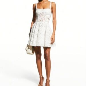 Charo Ruiz Ibiza Nina Bustier Mini Dress Size: Large